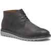 imageJohnston ampamp Murphy Braydon Chukka Casual Shoes for Men  Leather Boots for Men for Office ampamp Daily WearCharcoal Waxed Suede