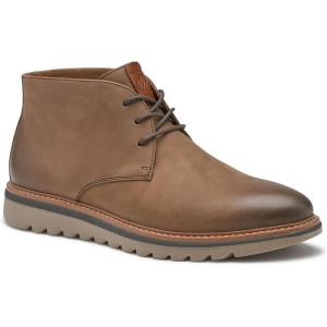 imageJohnston ampamp Murphy Braydon Chukka Casual Shoes for Men  Leather Boots for Men for Office ampamp Daily WearBrown