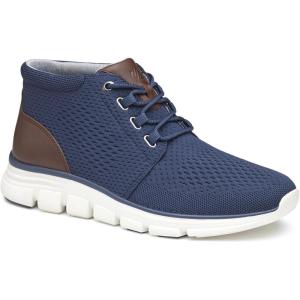 imageJohnston ampamp Murphy Mens Amherst Lug Knit Chukka Boot  Casual Shoes for Men Mens Boots Lightweight Athletic ConstructionNavy Knit