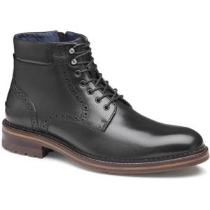 imageJohnston ampamp Murphy Mens XC Flex Connelly Plain Toe BootBlack Full Grain