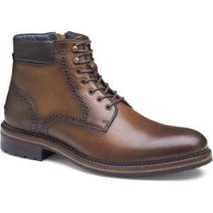 imageJohnston ampamp Murphy Mens XC Flex Connelly Plain Toe BootTan Full Grain