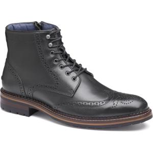 imageJohnston ampamp Murphy Mens XC Flex Connelly Wingtip ShoesBlack Full Grain