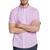 imageJohnston ampamp Murphy Mens Printed Cotton ShortSleeveFlamingo