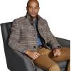 imageJohnston ampamp Murphy Upton Car Coat for Men  Winter Jackets for Men Timeless Mens Plaid CoatBrown Plaid
