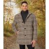 imageJohnston ampamp Murphy Upton Car Coat for Men  Winter Jackets for Men Timeless Mens Plaid CoatBrown Plaid
