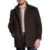 imageJohnston ampamp Murphy Upton Car Coat for Men  Winter Jackets for Men Timeless Mens Plaid CoatBrown
