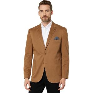 imageJohnston ampamp Murphy Washed Cotton BlazerBrown