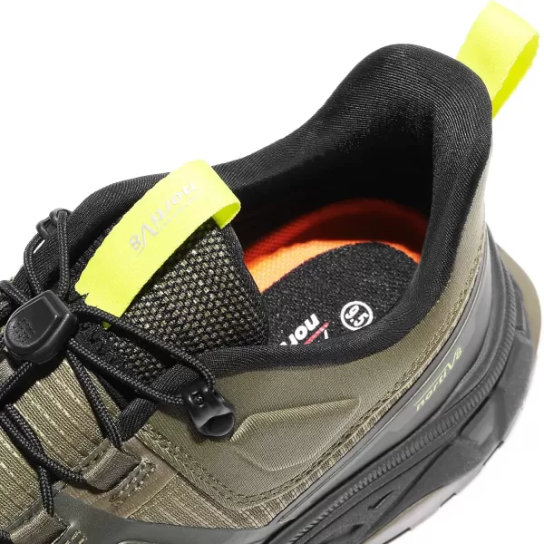 NORTIV 8 Mens Lightweight Hiking Shoes Quick Laces Outdoors SneakersArmy Green