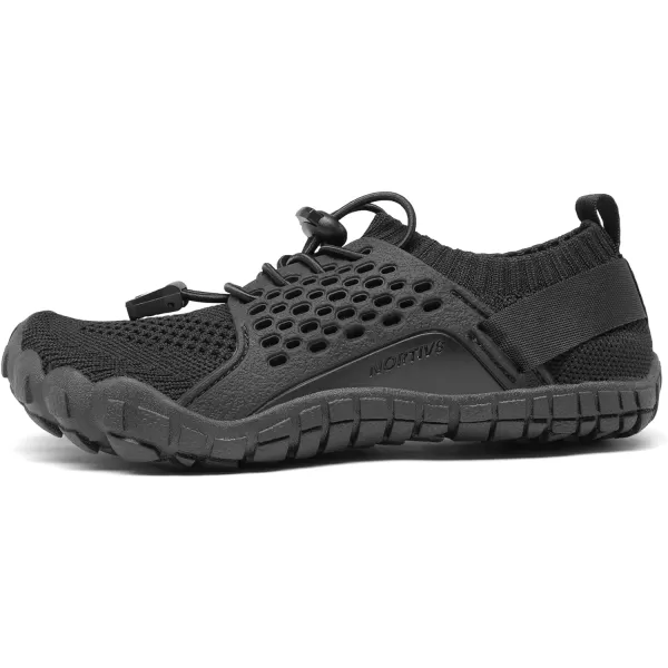 NORTIV 8 Kids Water Shoes Boys Girls Lightweight Athletic Outdoor Quick Dry Barefoot Sports ShoesToddlerLittle KidBig KidBlack2