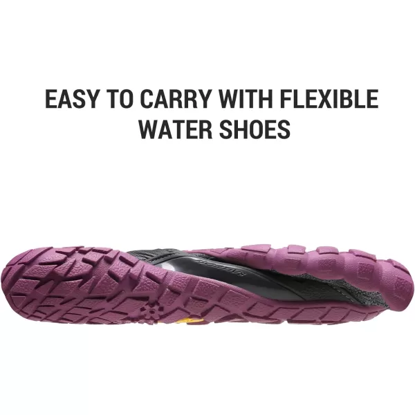 NORTIV 8 Kids Water Shoes Boys Girls Lightweight Athletic Outdoor Quick Dry Barefoot Sports ShoesToddlerLittle KidBig KidGreyPurple2