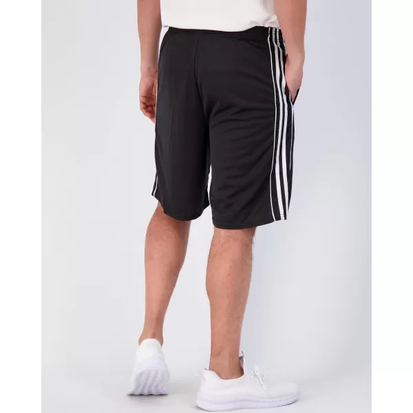 Real Essentials 3  5 Pack Mens Mesh Athletic Performance Gym Shorts with Pockets S3XSet 1