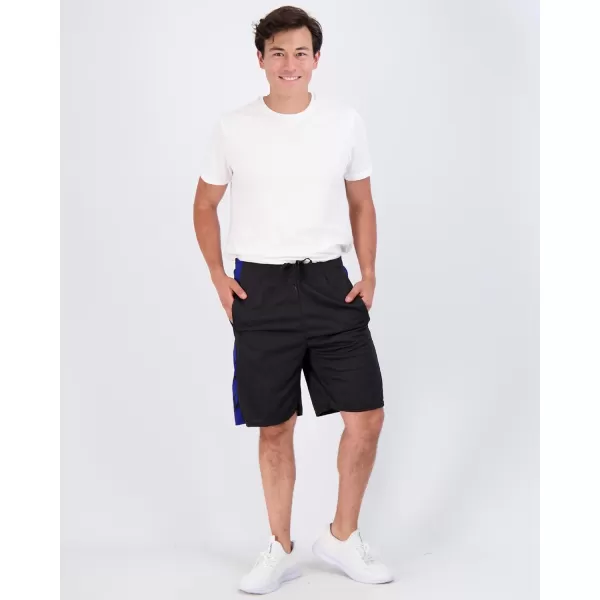Real Essentials 3  5 Pack Mens Mesh Athletic Performance Gym Shorts with Pockets S3XSet 1