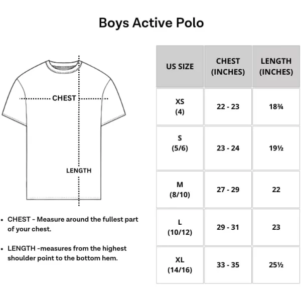 Real Essentials 3 Pack Boys Short Sleeve Polo Shirt  School Uniform Active Performance Golf Ages 416Set 5