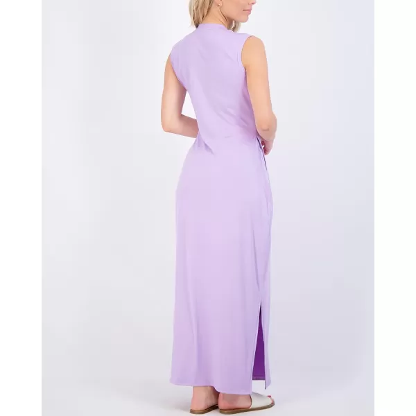 Real Essentials 3 Pack Womens Long Tank Maxi TShirt Summer Casual Dress with Pockets Available in Plus SizeTank Dress Set 1