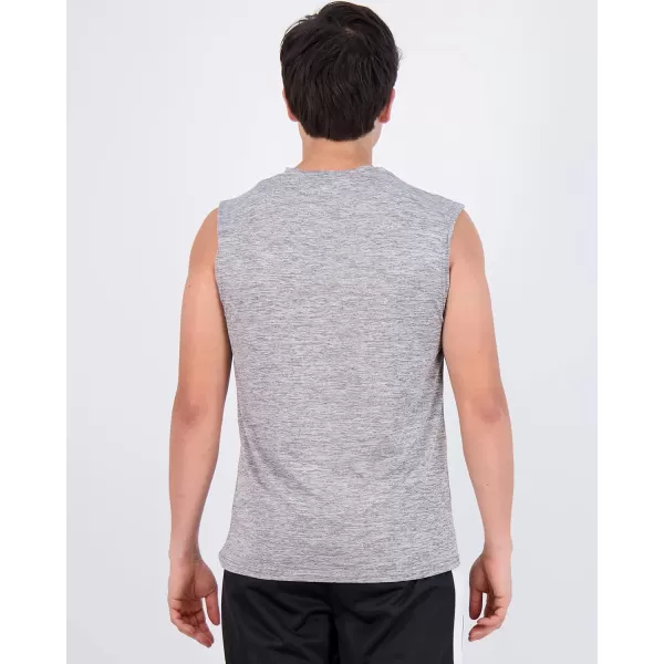 Real Essentials 3 ampamp 5 Pack Mens DryFit Active Muscle Tank Top  Standard and Big ampamp Tall Sizes S5XLTRegular Size  Set B