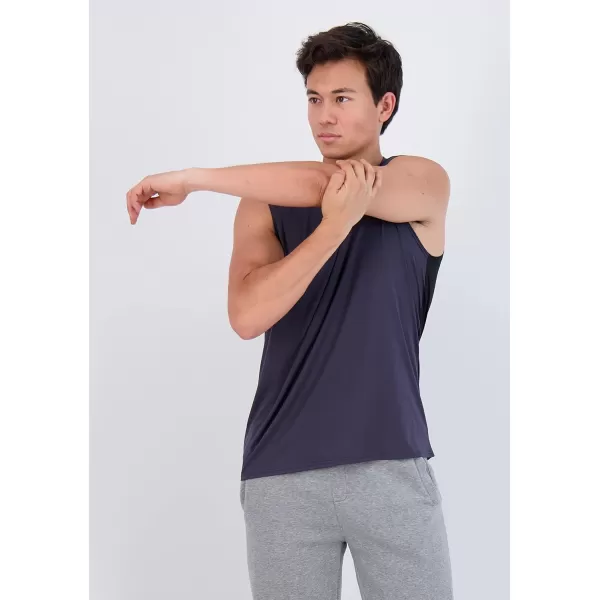 Real Essentials 3 ampamp 5 Pack Mens DryFit Active Muscle Tank Top  Standard and Big ampamp Tall Sizes S5XLTRegular Size  Set G