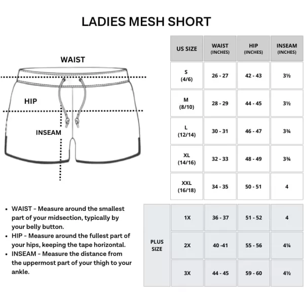Real Essentials 4 Pack Womens Active Athletic Performance Mesh Shorts with Pockets Available in Plus SizeStandard Set G