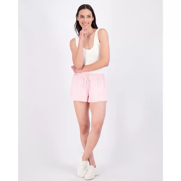 Real Essentials 4 Pack Womens Flowy Dry Fit Running Short  Gym Yoga Workout Summer Shorts Available in Plus SizeStandard Set 3