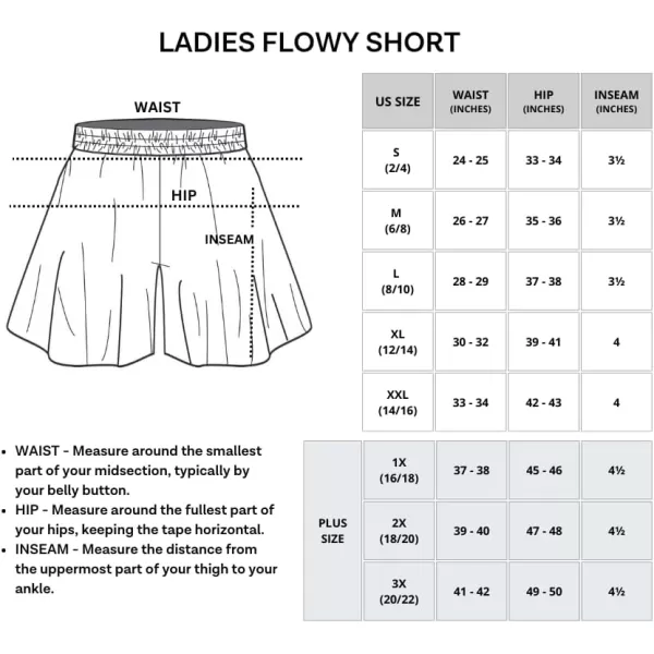 Real Essentials 4 Pack Womens Flowy Dry Fit Running Short  Gym Yoga Workout Summer Shorts Available in Plus SizeStandard Set 5
