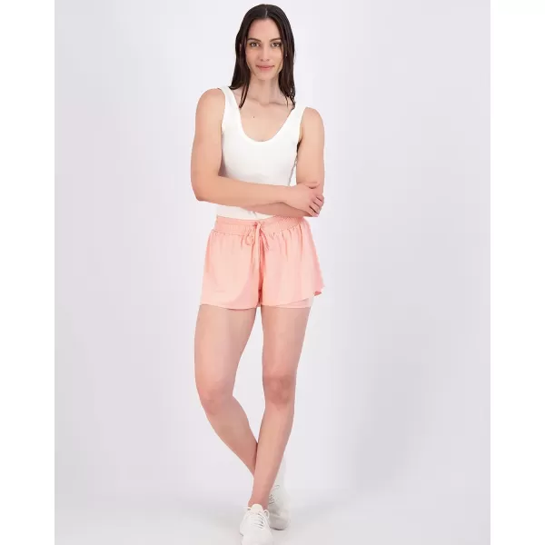 Real Essentials 4 Pack Womens Flowy Dry Fit Running Short  Gym Yoga Workout Summer Shorts Available in Plus SizeStandard Set 8