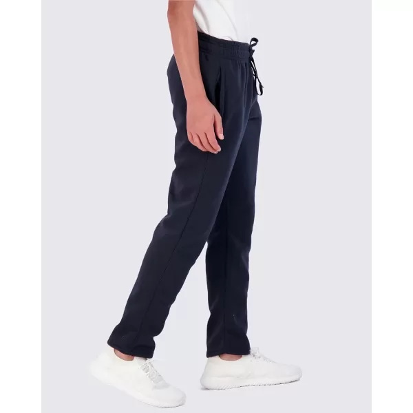 Real Essentials 3 Pack Boys Tech Fleece Open Bottom Sweatpants with PocketsSet 11