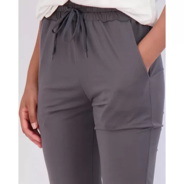Real Essentials 3Pack Womens Capri Open Bottom Soft Sweatpants with Drawstring Available in Plus SizePlusSize Set 2