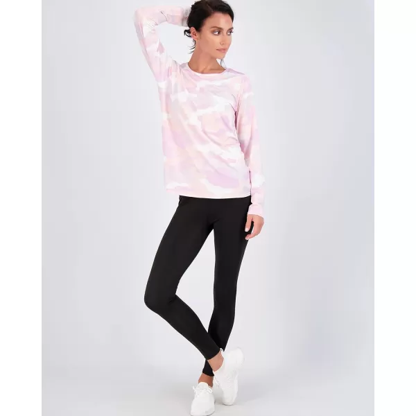 Real Essentials 4 Pack Womens DryFit Tech Stretch LongSleeve Athletic Workout TShirt Available in Plus SizePlus Size Set 8