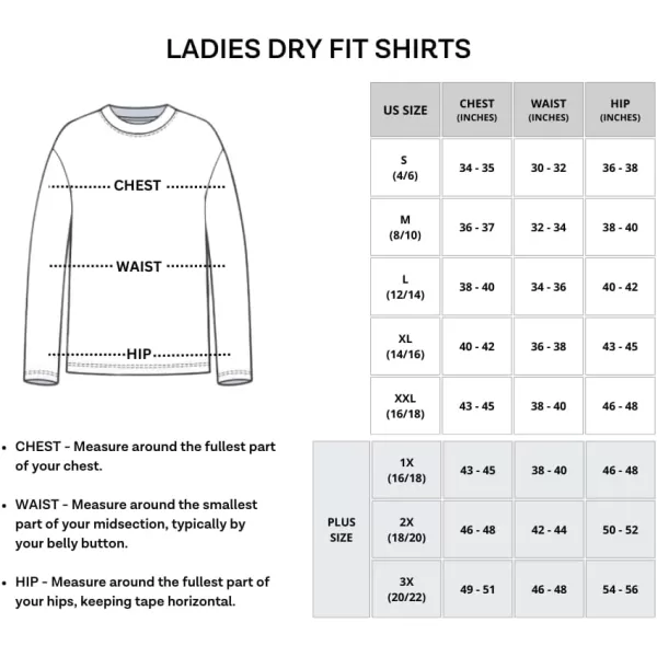 Real Essentials 4 Pack Womens DryFit Tech Stretch LongSleeve Athletic Workout TShirt Available in Plus SizeRegular Size Set 2