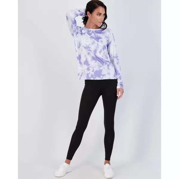 Real Essentials 4 Pack Womens DryFit Tech Stretch LongSleeve Athletic Workout TShirt Available in Plus SizeRegular Size Set 2