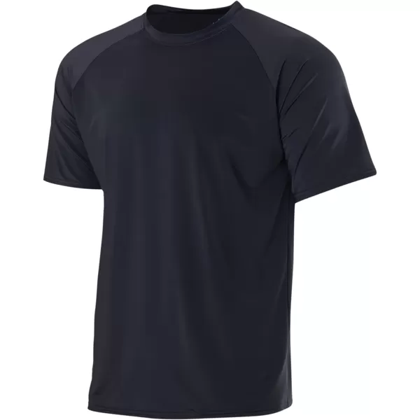 Real Essentials 4Pack Boys Short Sleeve Quick Dry UPF 50 Sun Protection Rash Guard Shirt  Swimwear Surf Top for BoysSet 7