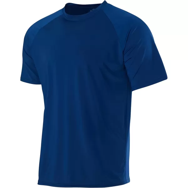 Real Essentials 4Pack Boys Short Sleeve Quick Dry UPF 50 Sun Protection Rash Guard Shirt  Swimwear Surf Top for BoysSet 7
