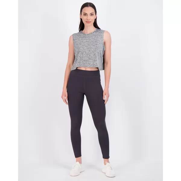 Real Essentials 5 Pack Womens Dry Fit Crop Summer Tank Top  Gym Yoga Workout Sports Tee Available in Plus SizeStandard Set 3