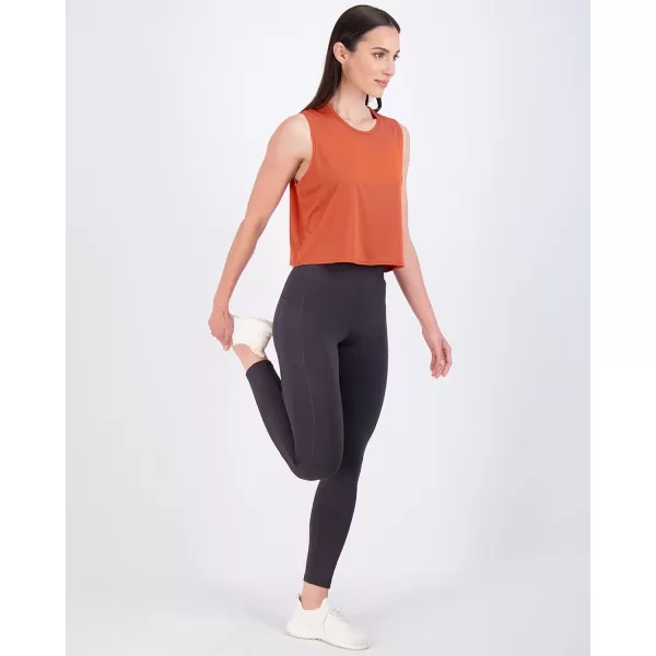Real Essentials 5 Pack Womens Dry Fit Crop Summer Tank Top  Gym Yoga Workout Sports Tee Available in Plus SizeStandard Set 9
