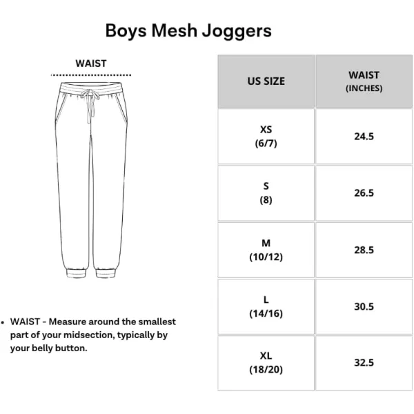 Real Essentials 3 Pack Boys Mesh Active Athletic Casual Jogger Sweatpants with PocketsSet 2