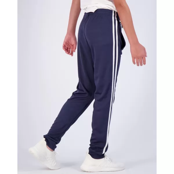 Real Essentials 3 Pack Boys Mesh Active Athletic Casual Jogger Sweatpants with PocketsSet 5