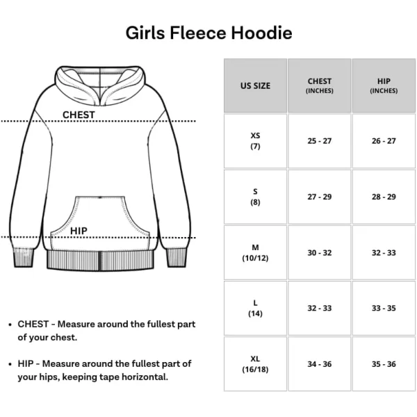 Real Essentials 3 Pack Girls Soft Brushed Fleece Pullover Hoodie Sweatshirt With Kangaroo Pocket Ages 716Set 6