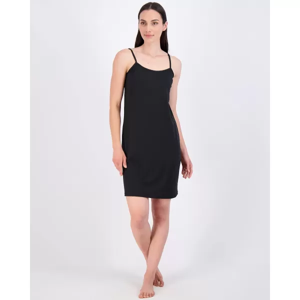 Real Essentials 3 Pack Womens Cami Sleeveless Slip On Night Gown  Chemise Nightgown for Women Available in Plus SizePlus Size Set 6