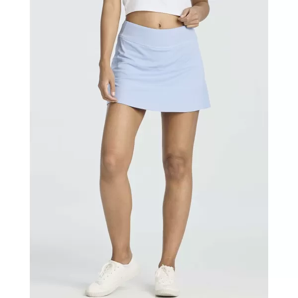 Real Essentials 3 PackWomens Pleated Tennis Skorts Golf Skirt for Woman High Waisted Lightweight Athletic Shorts PocketsSet 3