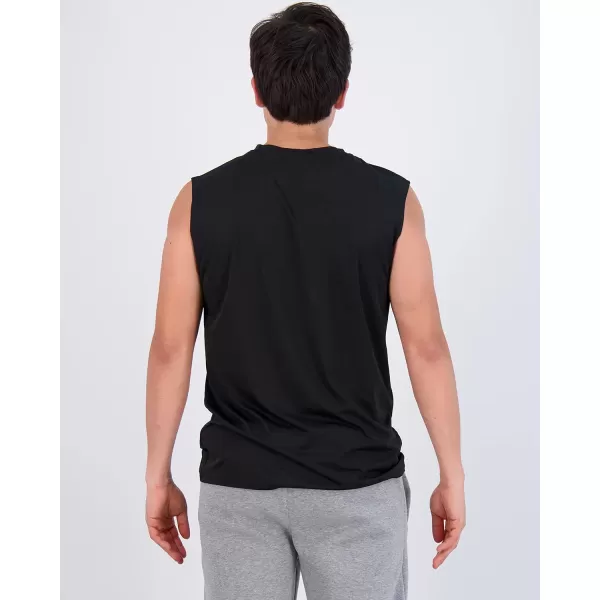 Real Essentials 3  5 Pack Mens DryFit Active Athletic Tech Tank Top  Regular and Big  Tall Sizes S5XLTRegular Size  Set F
