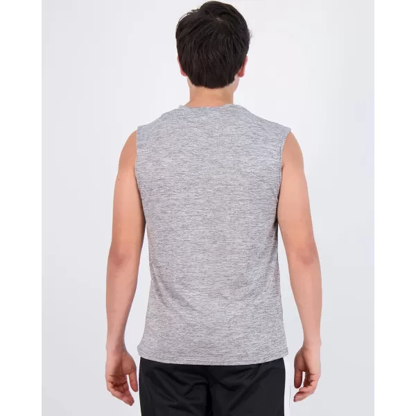 Real Essentials 3  5 Pack Mens DryFit Active Athletic Tech Tank Top  Regular and Big  Tall Sizes S5XLTRegular Size  Set B