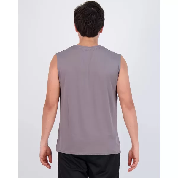 Real Essentials 3  5 Pack Mens DryFit Active Athletic Tech Tank Top  Regular and Big  Tall Sizes S5XLTRegular Size  Set H