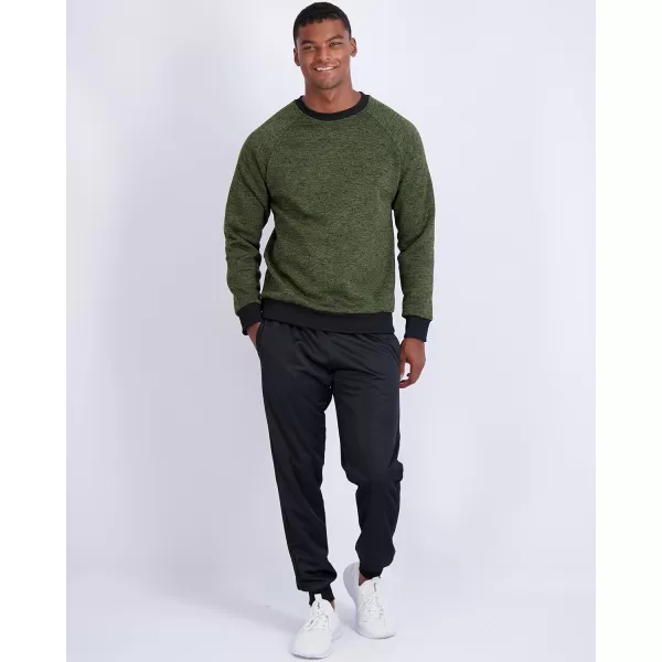 3 Pack Mens Soft Plush Fleece Crewneck Sweatshirt  Athletic Pullover Sweater Available in Big amp TallSweatshirt Set 8