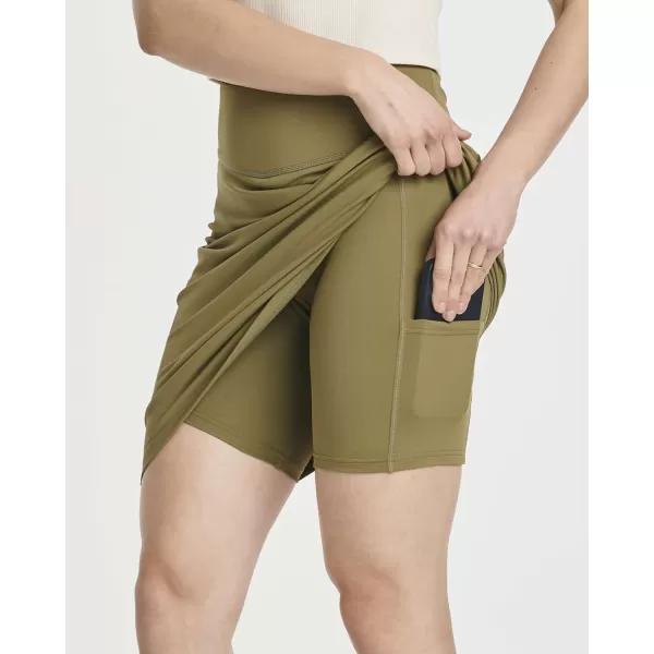 3 Pack Womens 20 Golf Skirts Knee Length Skorts Athletic Modest Long Active Casual Pockets UPF Available in PlusSet 4