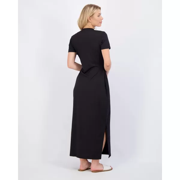 3Pack Womens Casual Short Sleeve Maxi TShirt Dress  Summer Dress with Slit amp Pockets Available in Plus SizeMaxi Dress with Slit Set 4