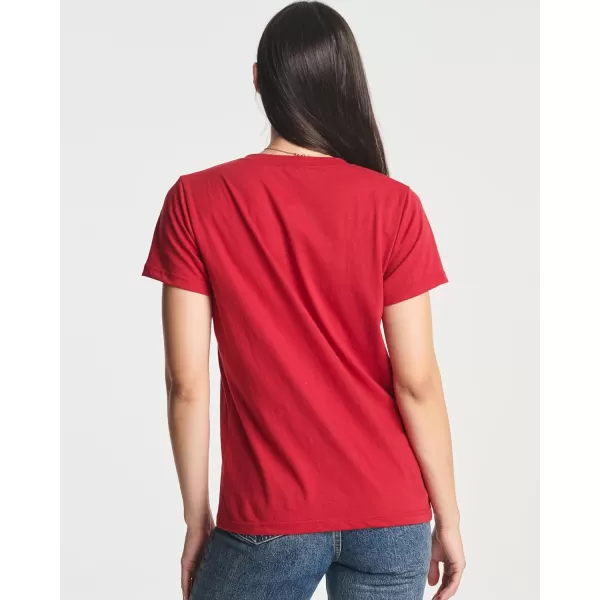 4 Pack Womens ClassicFit Cotton ShortSleeve VNeck TShirt Available in Plus Sizeplussize Set 3