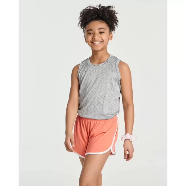 5 Pack Girls DryFit Active Athletic Dolphin Shorts Ages 416Set 7