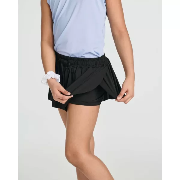 Girls Dry Fit Flowy ShortSet 2