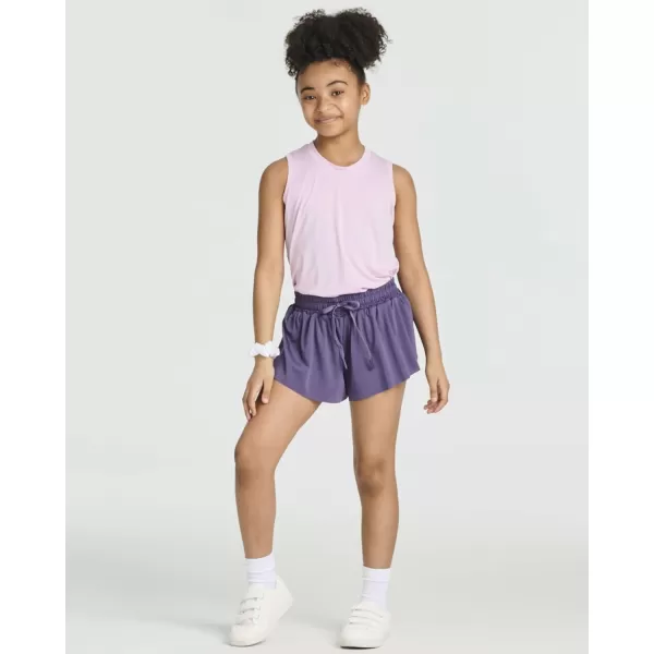 Girls Dry Fit Flowy ShortSet 5