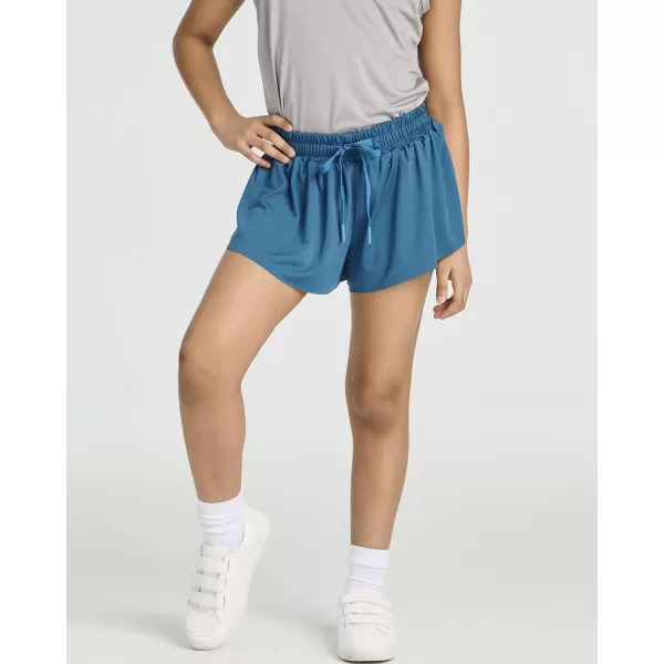 Girls Dry Fit Flowy ShortSet 6