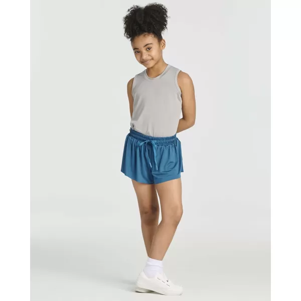 Girls Dry Fit Flowy ShortSet 6